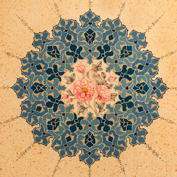 The History of Mughal Floral Art