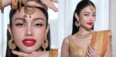 Veena Praveenar Singh shines in Traditional Saree Look F