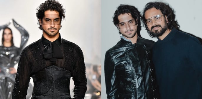 Avan Jogia walks his First Ever Couture Show for Rahul Mishra F