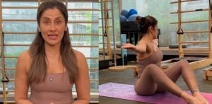 Bollywood Celeb Fitness Trainer shares 10-Minute Pilates Workout f