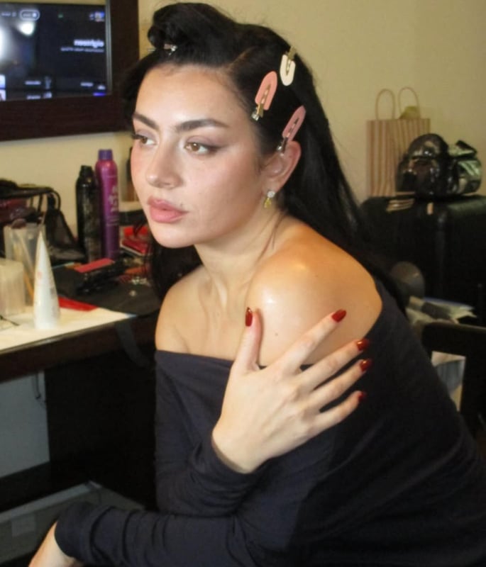 Charli XCX stuns at Golden Globes with Saint Laurent Debut Look 