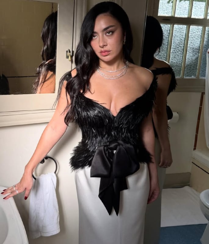 Charli XCX stuns at Golden Globes with Saint Laurent Debut Look 