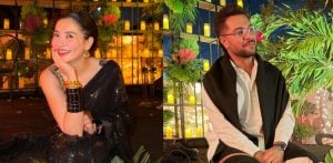 Hania Aamir & Asim Azhar Spotted at same Qawwali Night f