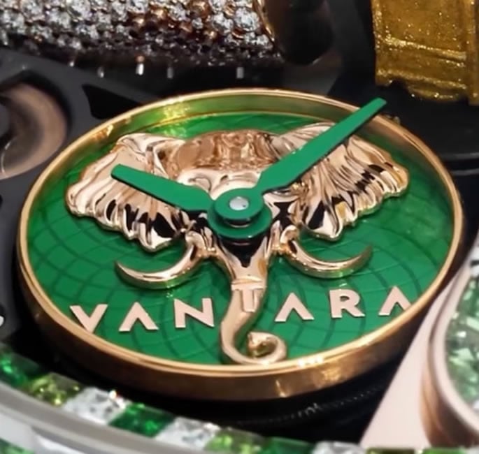 Luxury Watch worth £1.1m pays Tribute to Anant Ambani's Vantara