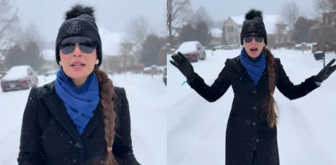 Reema Khan's Snowfall Video labelled 'Insensitive' f