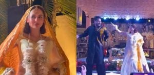 Hania Aamir Throws Herself a Fake Wedding f