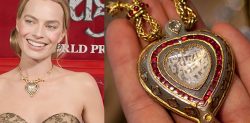 Margot Robbie Sparks Global Obsession With Taj Mahal Necklace