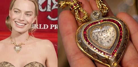 Margot Robbie Sparks Global Obsession With Taj Mahal Necklace f