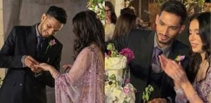 Talha Anjum gets Engaged to Zoeia Karim f