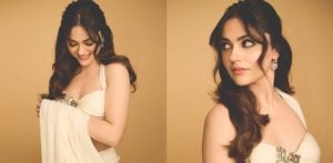 Aneet Padda’s Ivory Saree steals attention at Zee Cine Awards 2026 F