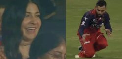 Anushka Sharma Reacts to Virat Kohli's Dropped Catch in IPL f