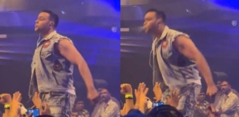 Arpit Bala Spits on Fan at Hyderabad Concert f