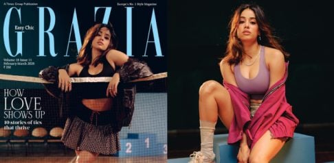 Janhvi Kapoor serves Strength and Ease in Grazia India Shoot F