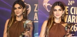 Kriti Sanon Faces Outrage over Zee Cine Awards 2026 Win f