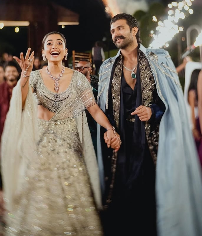 Rashmika & Vijay share Joyful Moments from Sangeet Night 4