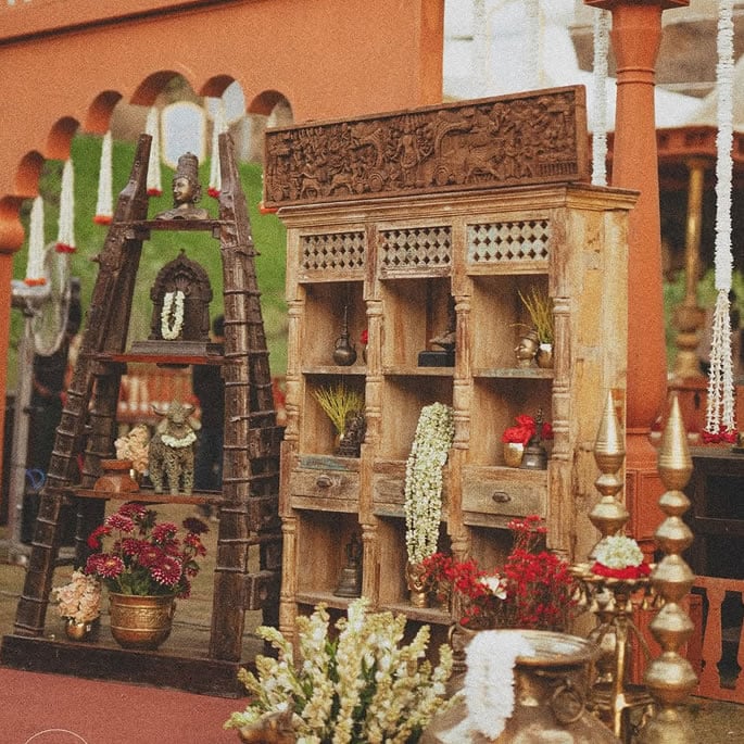 Rashmika & Vijay’s Terracotta Wedding Decor Revealed 2