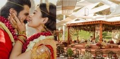 Rashmika & Vijay’s Periodic Wedding Décor Revealed Rashmika & Vijay’s Terracotta Wedding Decor Revealed f
