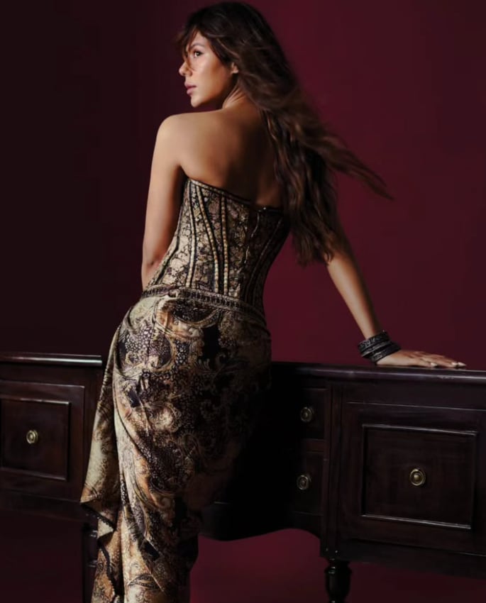 Sonam Bajwa brings Desi Glamour to ELLE India’s March Cover