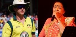 Brett Lee pays Tribute to Asha Bhosle Brett Lee pays Tribute to Asha Bhosle - F
