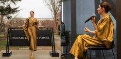 Mahira Khan Represents Pakistan at Harvard University f