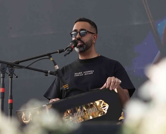 Radhika Das talks 'Lightfall' and Bringing Kirtan to Modern Audiences