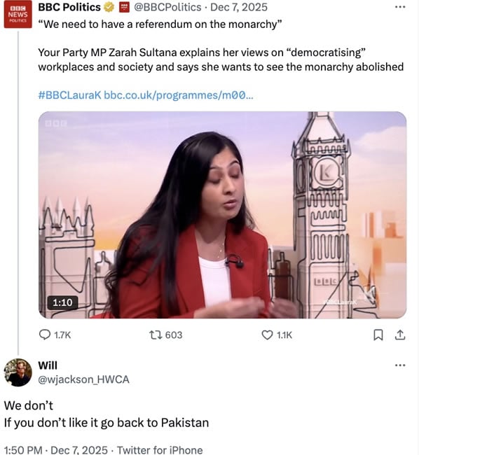 Tory Candidate suspended over 'Racist Posts' targeting Asian MPs