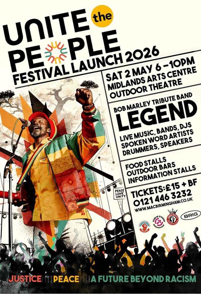 Unite the People to Host Festival Launch in Birmingham
