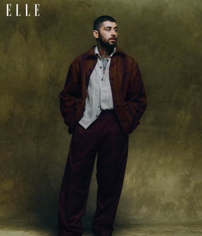 Zayn Malik blends Heritage & High Fashion on ELLE India Cover 
