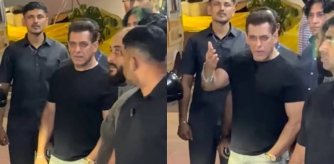 Salman Khan Loses Cool at Paparazzi Outside Hospital f