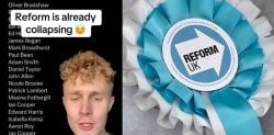 TikToker claims Reform UK Councillors are ‘Dropping Like Flies’