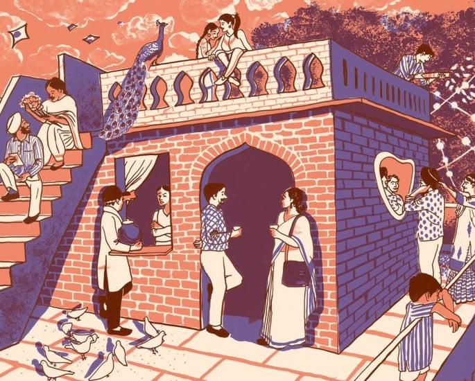 Anantjeet Kaur talks 'Terrace Tales', Illustration & The Batsford Prize 2