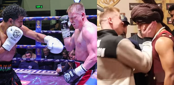 Boxer Neeraj Goyat beats Russian after Pre-Match Slap f