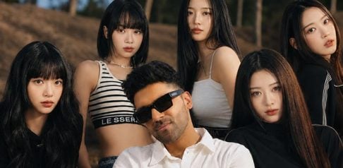 Guru Randhawa makes K-Pop Debut with LE SSERAFIM f