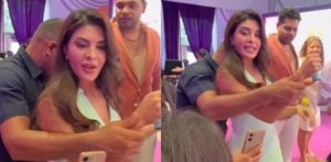 Jacqueline Fernandez's Guard Slammed for Holding her Wrist f