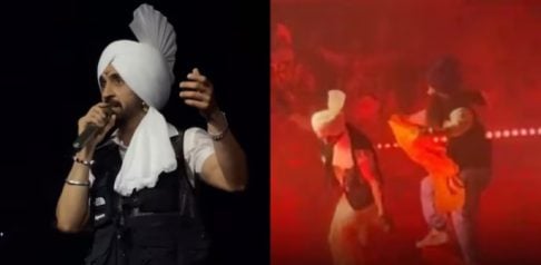 Pro-Khalistan Protester Disrupts Diljit Dosanjh Concert f