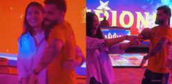 Virat Kohli & Anushka Sharma's After-Party Dance Goes Viral Virat Kohli & Anushka Sharma's After-Party Dance Goes Viral f
