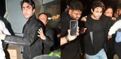 Aryan Khan Mobbed by Fans After Raghav Juyal's Birthday Party Aryan Khan Mobbed by Fans After Raghav Juyal's Birthday Party f
