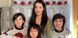 Celina Jaitly Reveals Twins Read the Divorce Papers to Her Celina Jaitly Reveals Twins Read the Divorce Papers to Her f