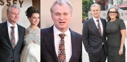 Christopher Nolan Wears Ajrakh Tie to 'The Odyssey' Premiere Christopher Nolan Wears Ajrakh Tie to 'The Odyssey' Premiere f