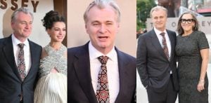 Christopher Nolan Wears Ajrakh Tie to 'The Odyssey' Premiere f