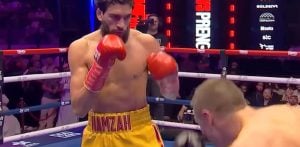 Hamzah Sheeraz booed after Drab World Title Win f