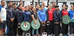 Indian Weightlifters complete Commonwealth Games Training f