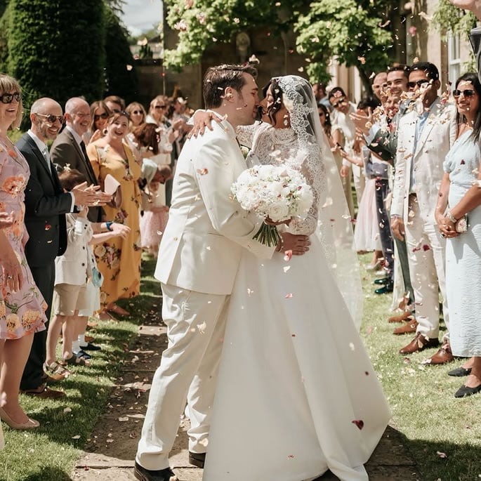 Inside an Elegant Anglo-Indian Wedding at Rudding Park