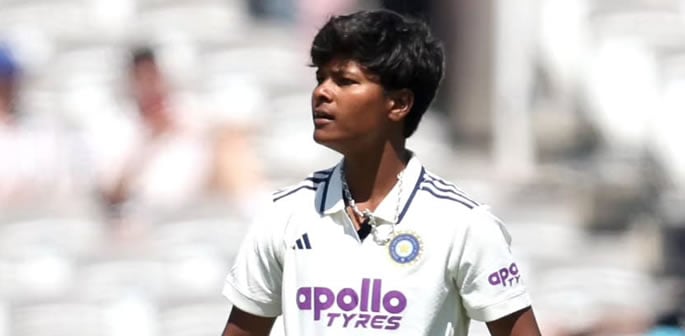 Kranti Gaud makes Lord's History with Stunning Spell against England