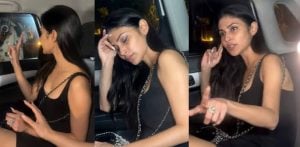 Mouni Roy Snaps at Paparazzi After Restaurant Outing f