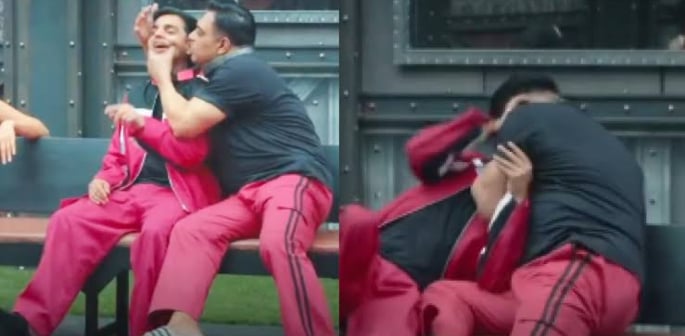 Ram Kapoor Slammed for Kissing Varun Yadav on 'Lock Upp' f