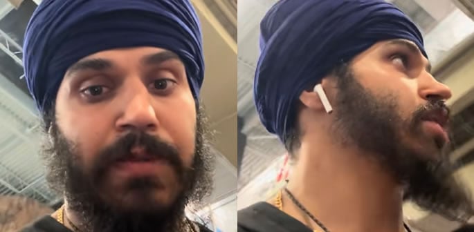 Sikh TikToker claims he was 'Racially Singled Out' over Kirpan at Gym f