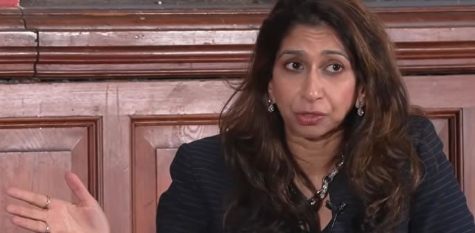 Businessman sentenced for sending Racist Emails to Suella Braverman f
