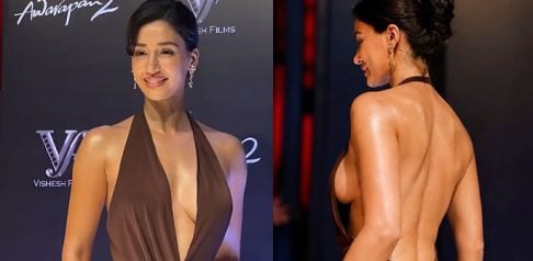 Disha Patani wows in Backless Dress at Awarapan 2 Party f