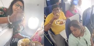 Indian Family sparks 'Civic Sense' Debate over Eating Own Food on Flight f